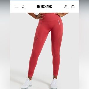 Gymshark Vibrant Red Leggings